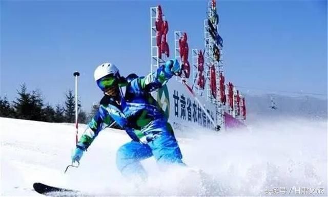 来甘肃这些地方赏雪滑雪泡温泉，简直不能再“满福”！