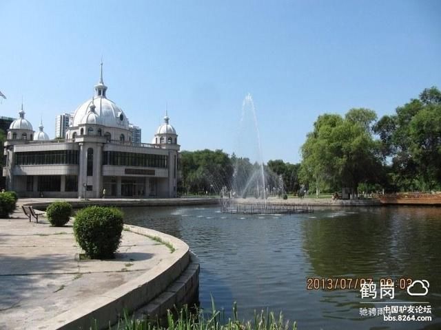 游佳木斯杏林湖公园