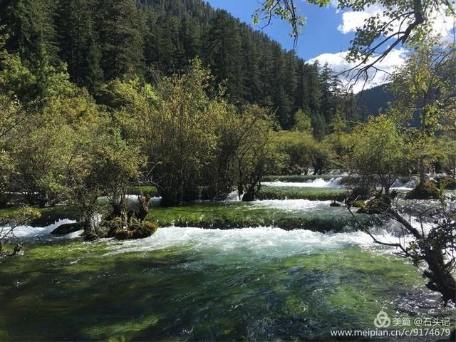 醉美九寨，不灭的神话(二)纪念逝去的火花海，诺日朗瀑布