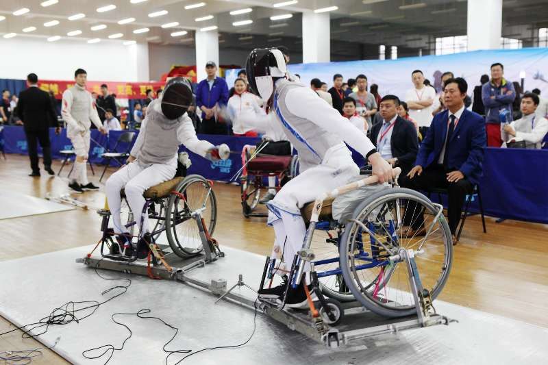 【视频】2018年全国轮椅击剑锦标赛在南京开