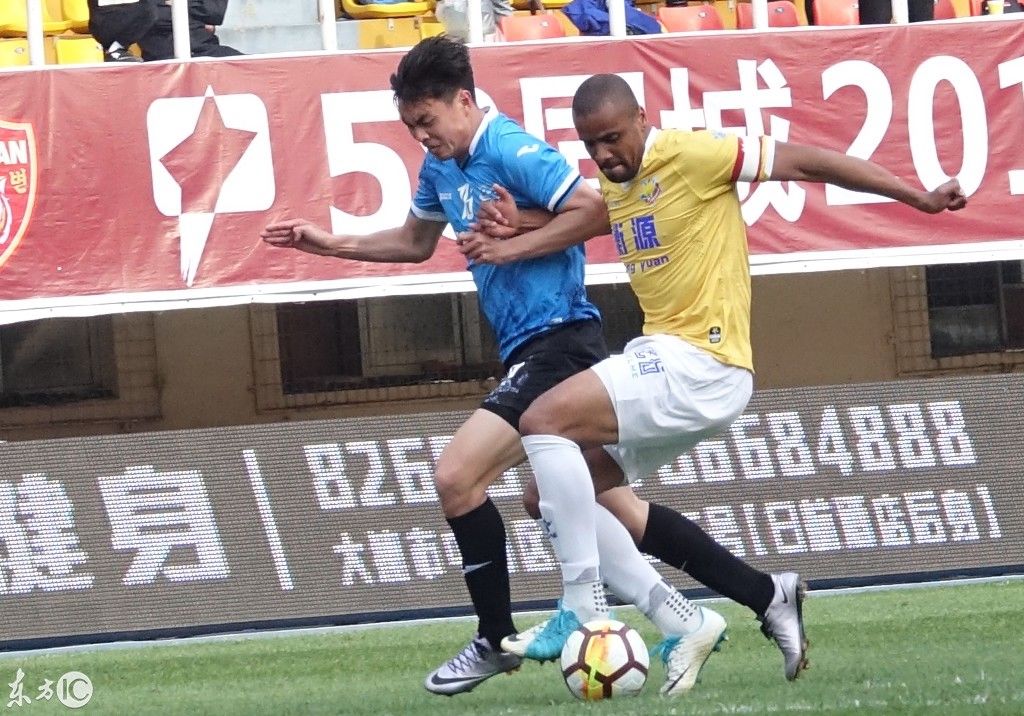 2018中甲联赛第9轮,大连超越1-0上海申鑫