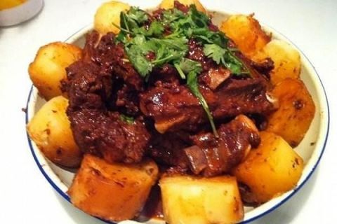 土豆豆瓣焖椰子香辣羊肉虾糟溜啤酒香辣手撕鱼片排骨汤图片