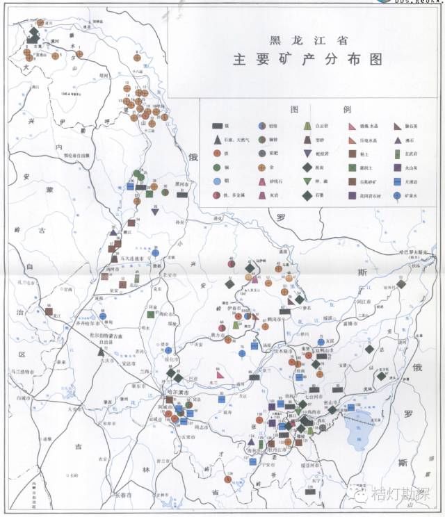 全国各省矿产资源分布，煤炭基本是重头