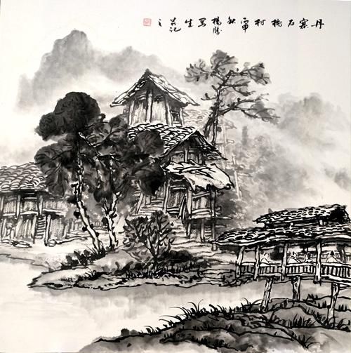 侗族青年画家杨绍啟(杨胜)：一笔一画 游于山水间