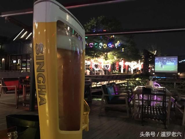 曼谷waterside水上音乐餐厅来顿浪漫晚餐！70元烤虾不够四人分！