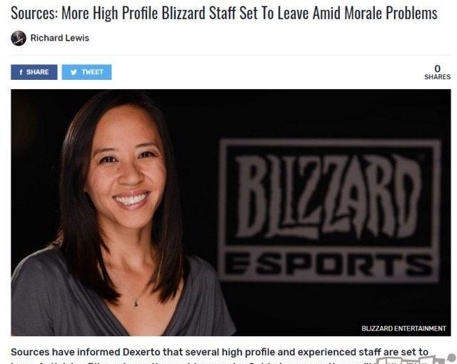 她的离职,揭开了暴雪陨落的真正原因