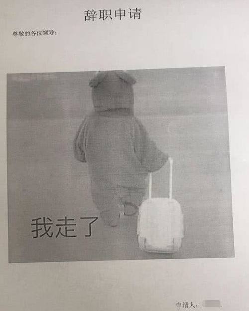 表情最强辞职信只用,说明一个内心魔人布欧表情包曝光员工图片