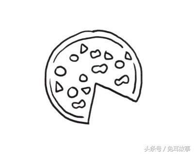 儿童食物简笔画大全,你能画出几种?打开美食新