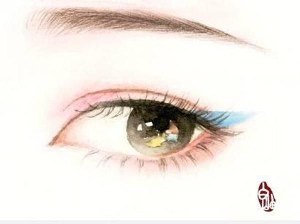 心理测试:选一款眼睛插画,测你未来老公的颜值