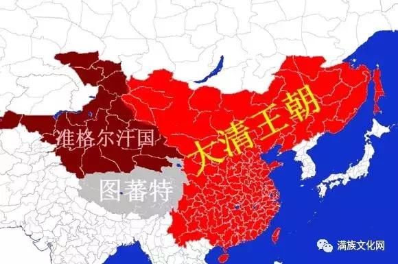 图解大清帝国与准格尔汗国之间的清准战争