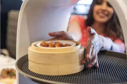 餐厅机器人餐饮机器人服务员