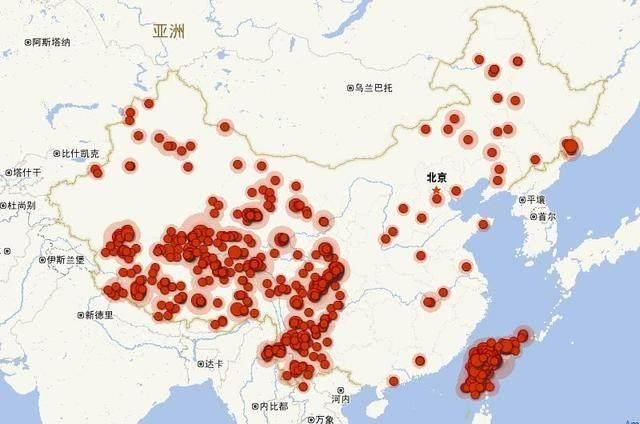 中国最不容易地震的省
