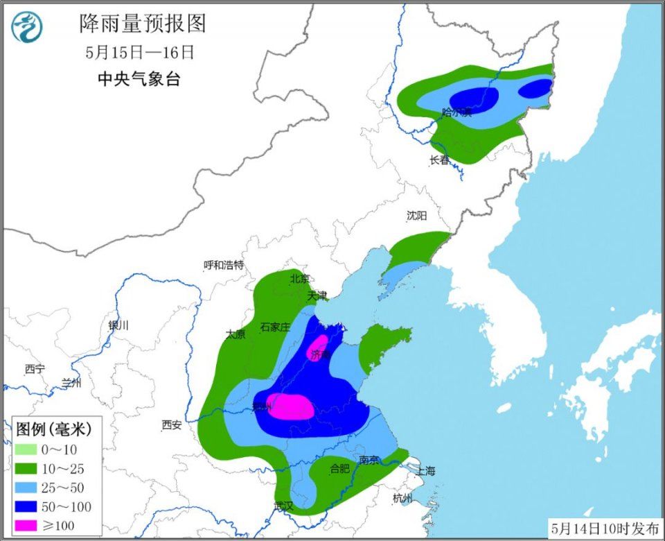 北方接力较强降雨，气温刚升又降