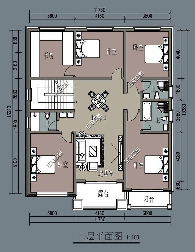 90后建房挑空别墅放农村,11米宽客厅二楼还别墅轰天津馆日租趴图片