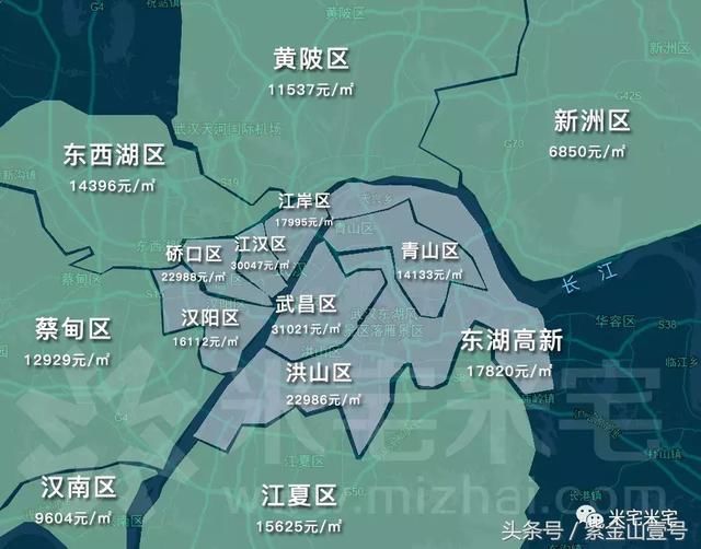 全国热点城市最新房价曝光！这才是真正的房价地图！南京排名……