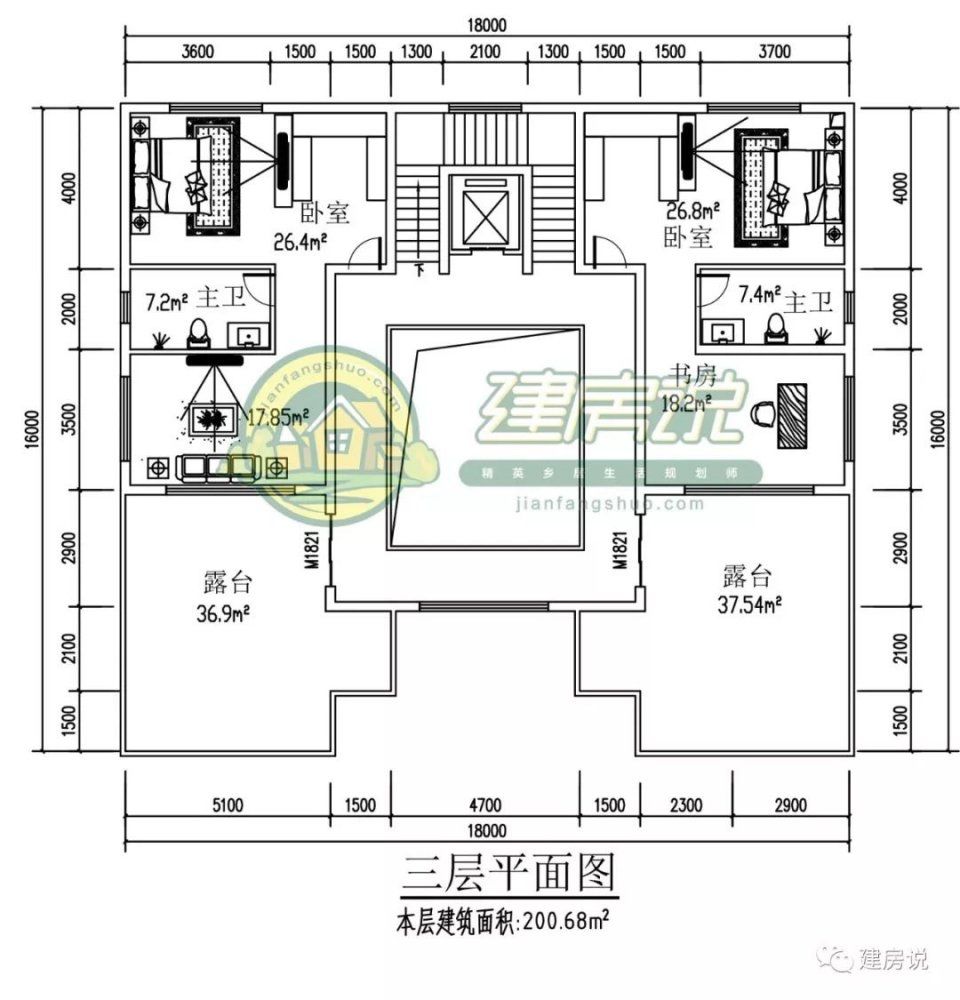 有品位的新中式别墅，农村富贵人家都这样建，财源广进!