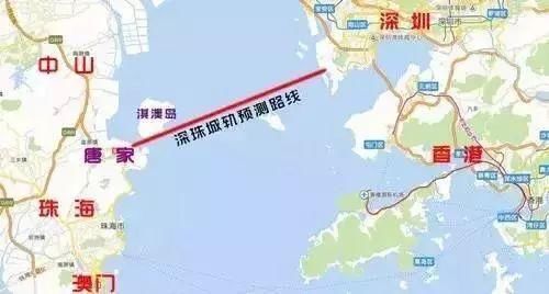 珠海到深圳将仅需1小时,深珠高铁最大受益者竟