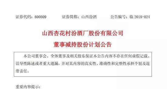 股价大涨今世缘高管又要减持了 曾因违规套现被罚