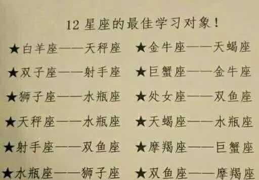 十二星座爱上一个人需要多久?十二星座的最佳学习对象