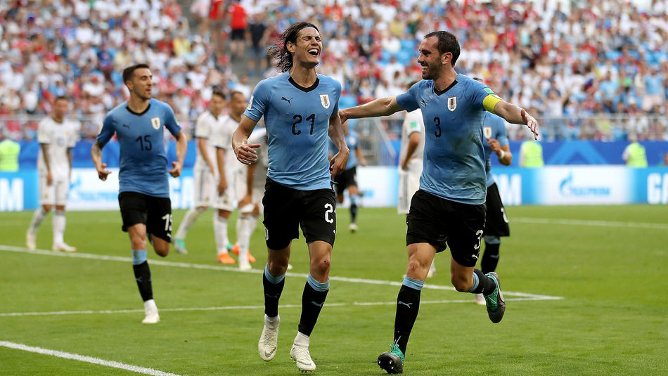 世界杯A组实时战报+最终排名 乌拉圭3比0俄罗
