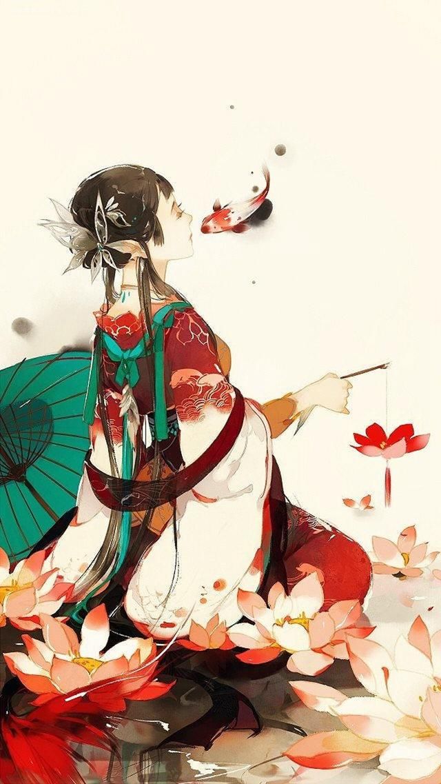 你手机里最爱的古风壁纸插画是怎样的?