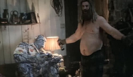 复联4中雷神从型男变肥仔,原来并非特效,网友