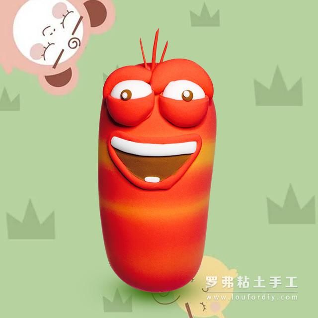 爆笑虫子教程#超轻粘土##粘土教程##粘土. 来自阿黎