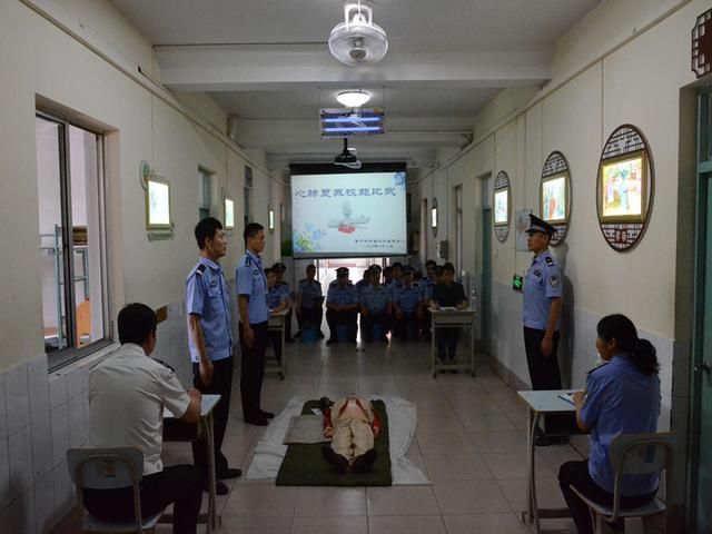 山东省鲁中强制隔离戒毒所组织开展一线警察心
