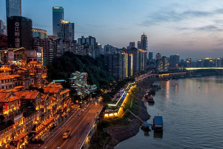 中国这座城被称为全世界最恐怖的交通:前方重