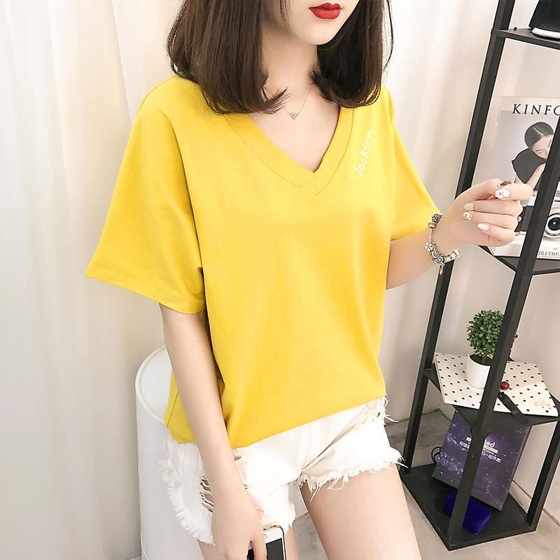 温度一度升高,18年新款短袖T恤,搭配短裤半身