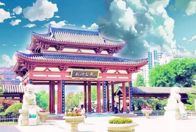 将济宁的城市风景变成泳衣,一点也不输《千与漫画漫画女孩图片