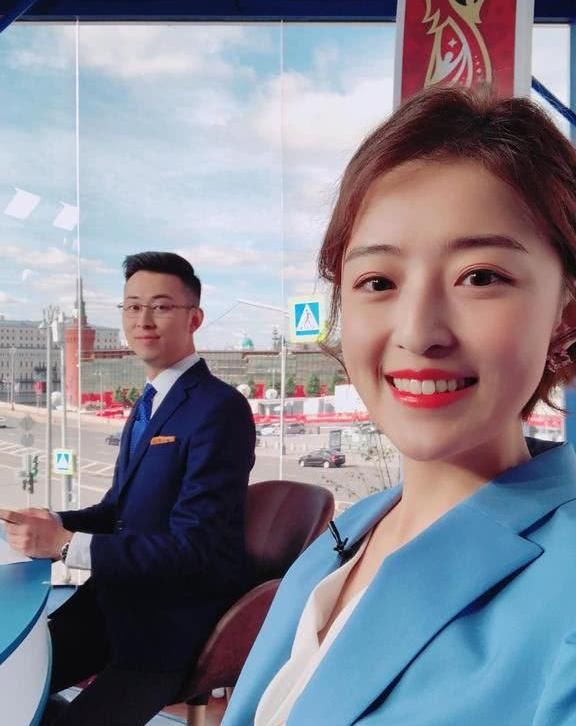 世界杯,央视90后女主播杨茗茗惊艳世界,球迷:有