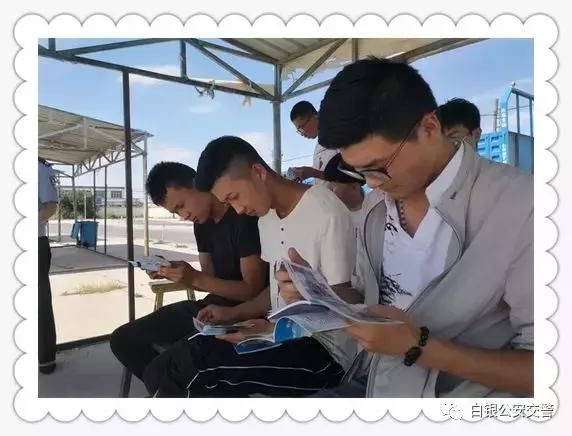 白银交警景泰交警大队积极开展夏季交通安全宣