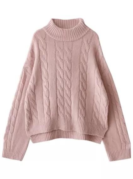 穿搭技巧:一件普通粉色毛衣,竟然能够搭配出九