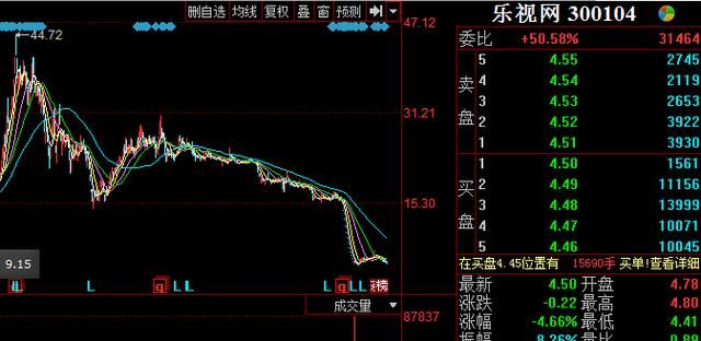 4.5 欲哭无泪，ST保千里亏损77亿，乐视网借款1.98亿偿还部分债务