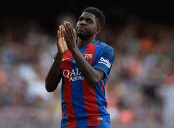 曼联又成抬价工具?乌姆蒂蒂愿和巴萨续约,但需