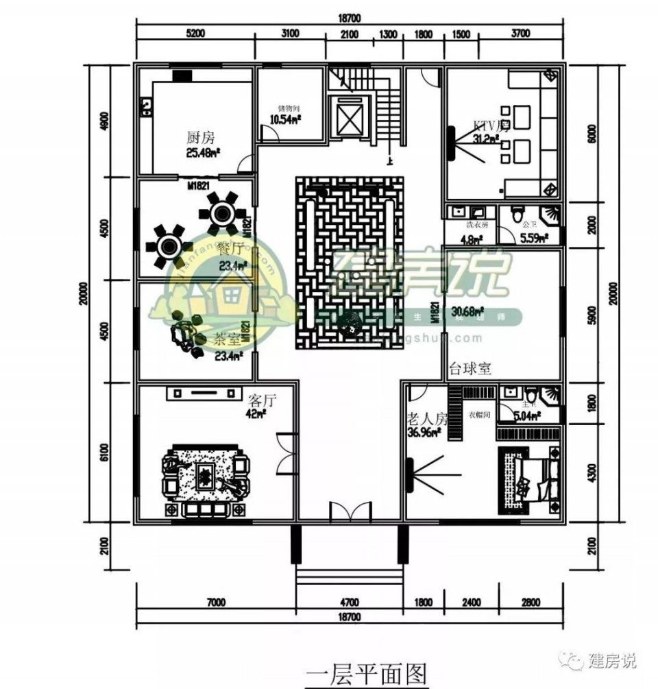 有品位的新中式别墅，农村富贵人家都这样建，财源广进!