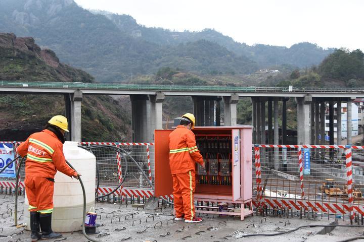 开工啦!新昌南互通立交工程节后复工