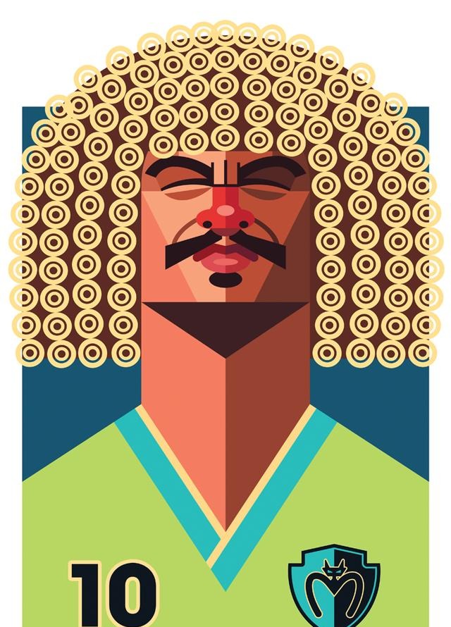 足球的球星是什么