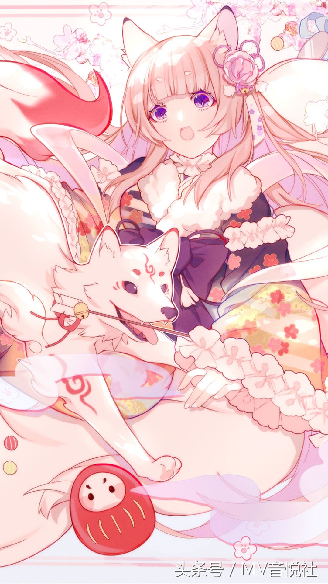 手机壁纸:第七期,日漫唯美二次元动漫美少女,有