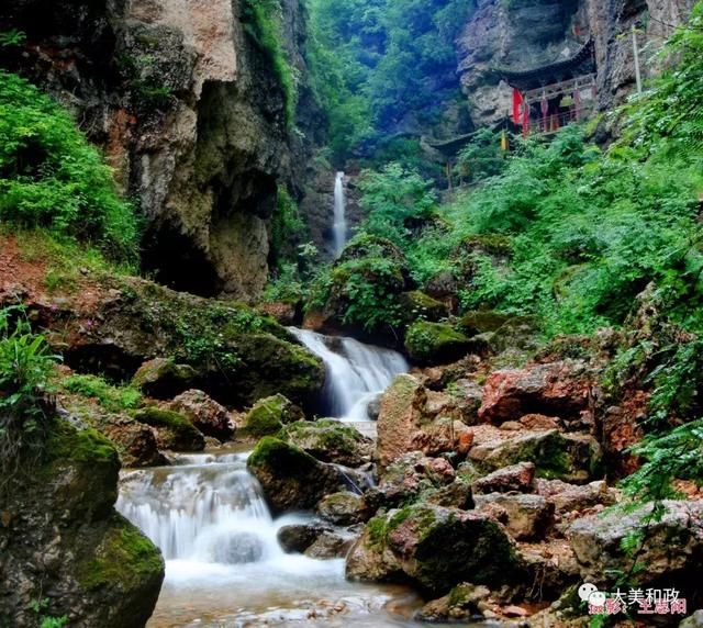 三潭飞瀑绝仙境 比歌赛诗漫花儿和政八景之寺沟