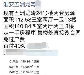 淮安楼市“洗盘”乱象丛生 新房存量现结构性紧张