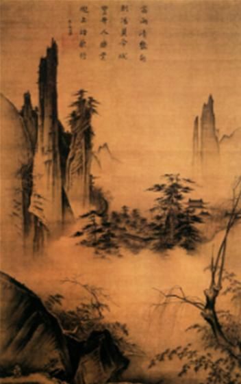 石涛的水墨画,郑板桥的水墨画,董源的水墨画,你