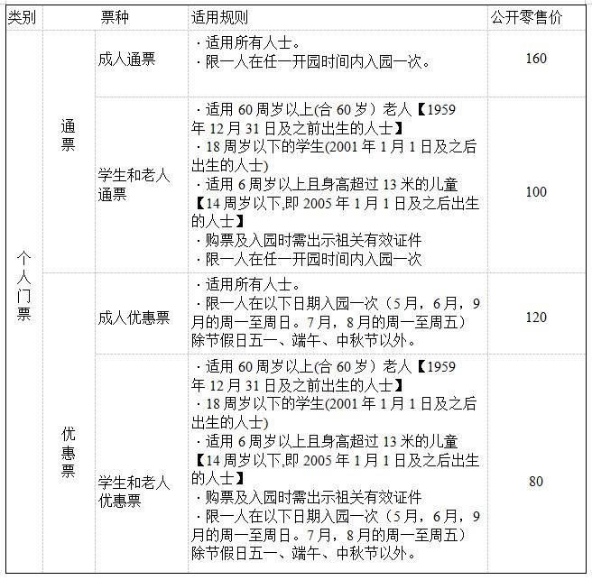 2019北京世园会门票及特惠购票入口