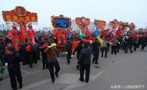山西春节民间传统习俗-社火，民间最热闹的狂欢节