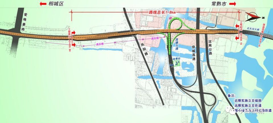 高铁新城快速路连接线、桐泾路北延、通苏嘉铁路…相城交通大提速