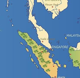 濒临中国南海，拥有3700万人口的世界第六大岛屿