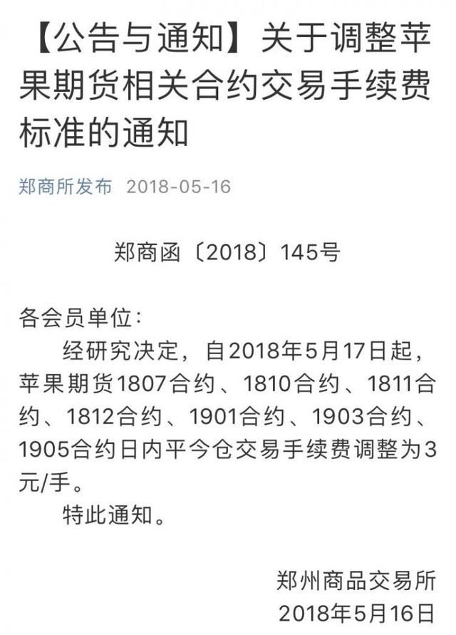 苹果期货3个月涨超50%，郑商所紧急出手降温