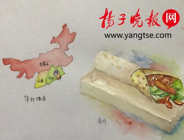 看着就想尝！扬大小美女手绘各地年夜饭 “年味”十足