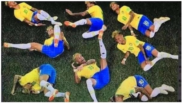 内马尔回应翻滚:这就是我的风格 被铲后真的很